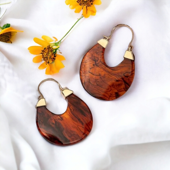 Stunning hoop earrings - Picture 6 of 14